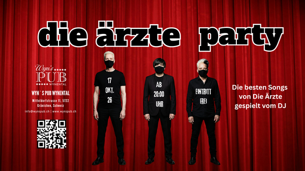 Die Ärzte Party im Wyn`s Pub Wynental | © Florian Lueck