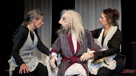 Auf Bäume klettern – frei nach Leo Tolstois «Der Tod des Iwan Iljitsch» | © Bühne Aarau