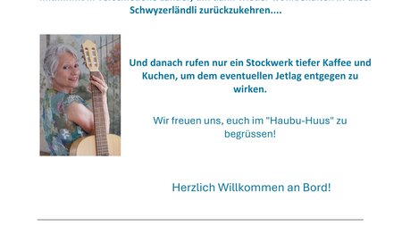 Musikalische Reise im Haubu Huus | © Verein mitenand-fürenand