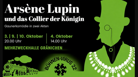 Theater: Arsène Lupin und das Collier der Königin | © Bühnen-Virus 22