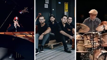 Michael Arbenz feat. Atom String Quartet and Florian Arbenz: Reflecting Bach | © Kulturverein Konservi
